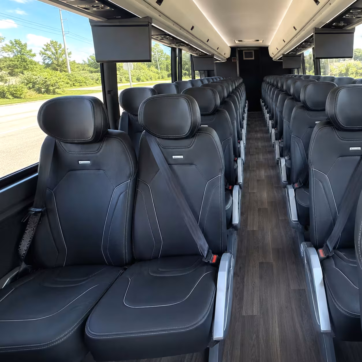 killeen charter bus interior gallery