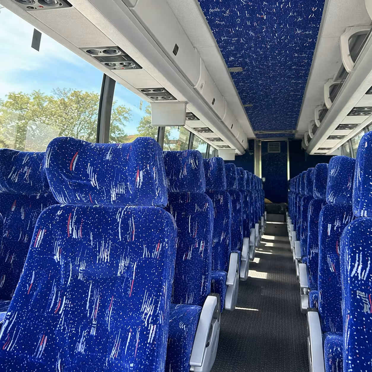 killeen charter bus interior