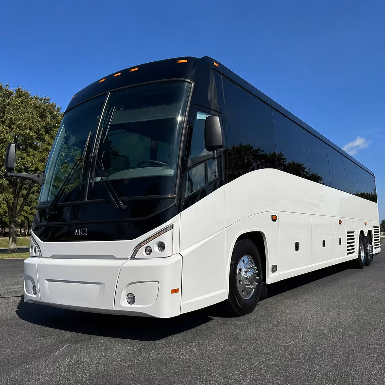 killeen charter bus rental exterior