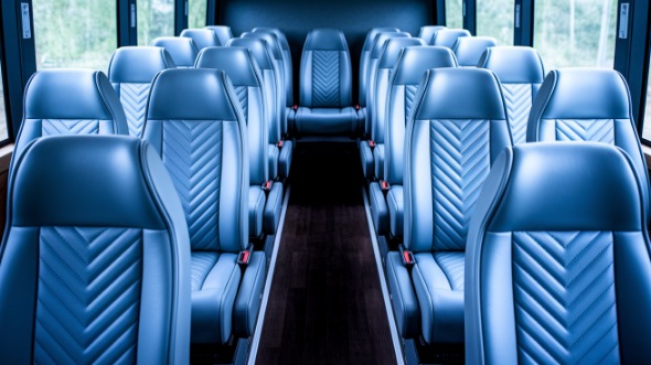 20 passenger minibus interior