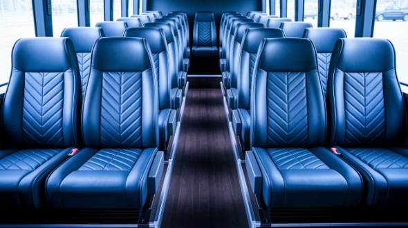 killeen 18 passenger minibus inside