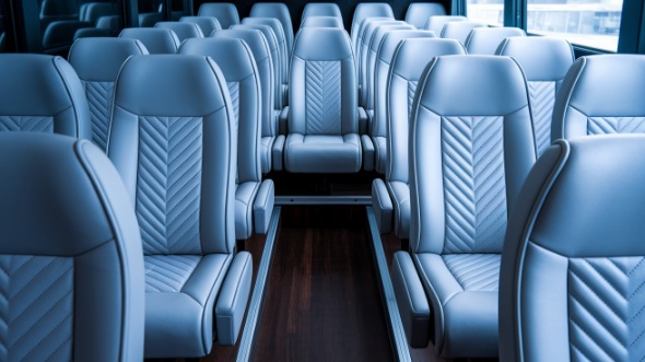 killeen 18 passenger minibus interior