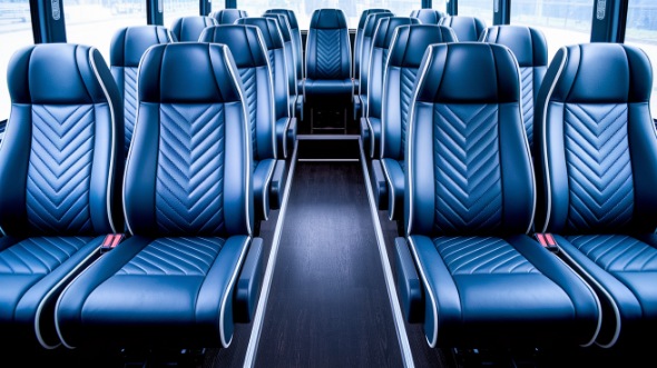 killeen 25 passenger minibus inside