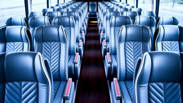 killeen 50 passenger charter bus interior