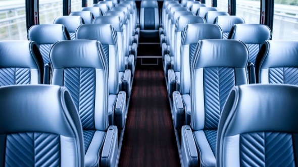 killeen 55 passenger charter bus interior